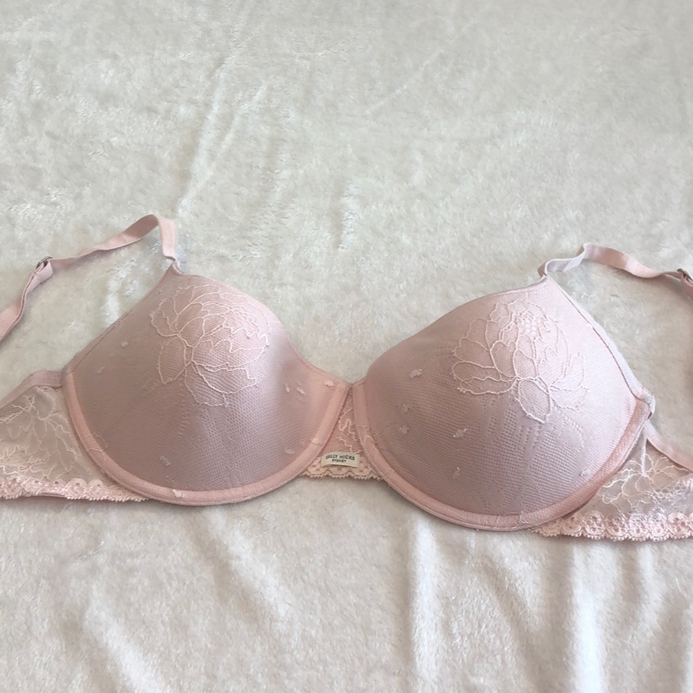 Light Pink lace balconet bra